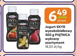 Społem Częstochowa Jogurt skyr wysokobiałkowy Piątnica oferta