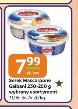 Społem Częstochowa Serek mascarpone Galbani oferta