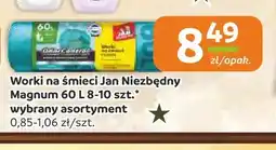 Społem Częstochowa Worki na śmieci Magnum 60 l Jan Niezbędny oferta