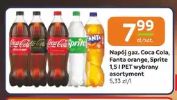 Społem Częstochowa Napój gazowany Coca-Cola, Fanta orange, Sprite oferta