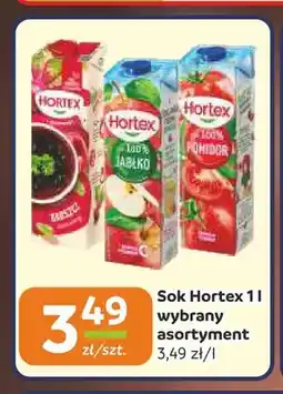 Społem Częstochowa Sok Hortex oferta