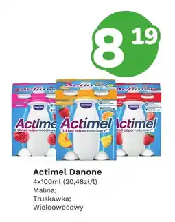 Limonka Napój jogurtowy Actimel malina 4-pak Danone oferta