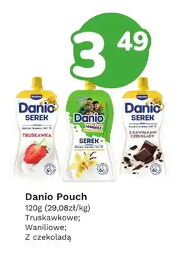 Limonka Serek Danio Pouch truskawkowe Danone oferta