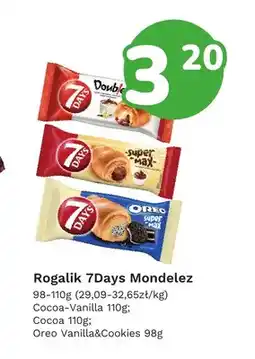Limonka Rogalik Cocoa-Vanilla 110 g 7Days Mondelez oferta