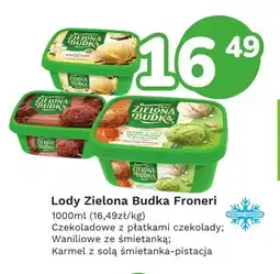 Limonka Lody czekoladowe z płatkami czekolady Zielona Budka oferta