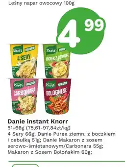 Limonka Danie instant 4 Sery Knorr oferta