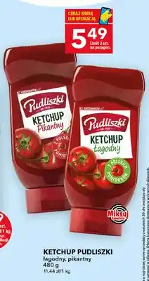Lewiatan Ketchup łagodny Pudliszki oferta