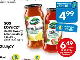 Lewiatan Sos Łowicz słodko-kwaśny oferta