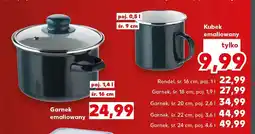 Kaufland Garnek emaliowany oferta
