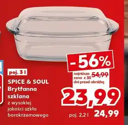 Kaufland Brytfanna szklana 3 l Spice & Soul oferta