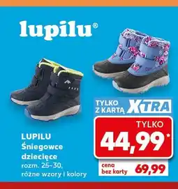 Kaufland Śniegowce dziecięce Lupilu oferta
