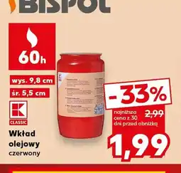 Kaufland Wkład olejowy czerwony K-Classic oferta