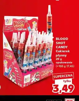 Kaufland Cukierek płynny Blood Shot Candy oferta