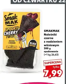 Kaufland Naleśniki czarne z nadzieniem wiśniowym Smakmak oferta