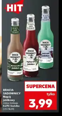 Kaufland Napój jabłkowy mroczne jabłko Bracia Sadownicy oferta