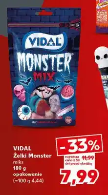 Kaufland Żelki Monster miks Vidal oferta