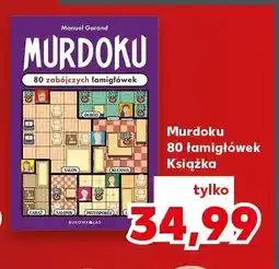 Kaufland Książka Murdoku 80 łamigłówek oferta