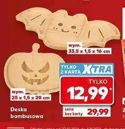 Kaufland Deska bambusowa oferta