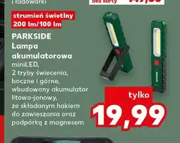 Kaufland Lampa akumulatorowa miniLED Parkside oferta