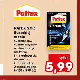 Kaufland Superklej w żelu S.O.S. Pattex oferta