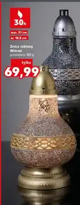 Kaufland Znicz szklany Witraż oferta