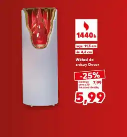 Kaufland Wkład do zniczy Decor oferta