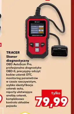 Kaufland Skaner diagnostyczny Obd AutoScan Pro Tracer oferta
