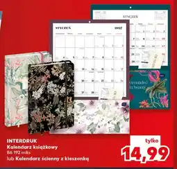 Kaufland Kalendarz książkowy B6 Interdruk oferta