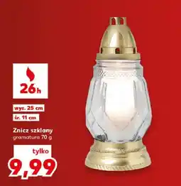 Kaufland Znicz szklany oferta