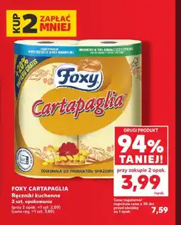 Kaufland Ręczniki kuchenne Foxy Cartapaglia oferta