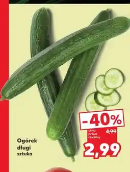 Kaufland Ogórek długi oferta