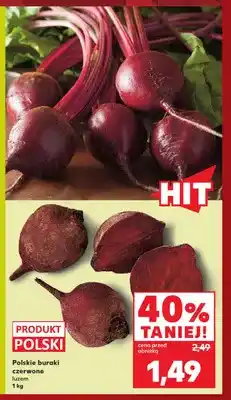 Kaufland Buraki czerwone polskie oferta