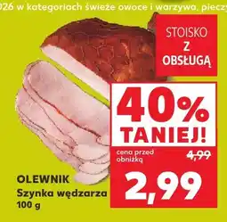 Kaufland Szynka wędzarza Olewnik oferta