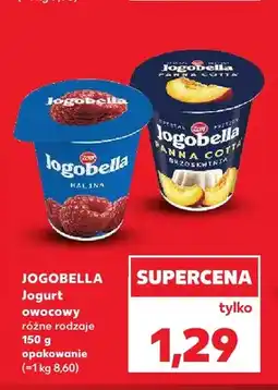 Kaufland Jogurt owocowy Jogobella malina oferta