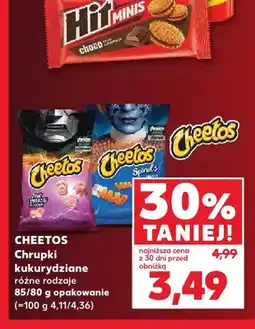 Kaufland Chrupki kukurydziane Cheetos oferta
