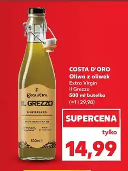 Kaufland Oliwa z oliwek Extra Virgin Il Grezzo Costa d'Oro oferta