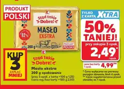 Kaufland Masło ekstra Stąd takie Dobre! oferta