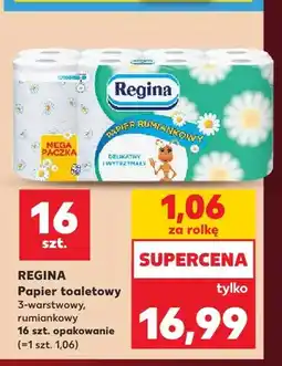 Kaufland Papier toaletowy 3-warstwowy rumiankowy Regina oferta