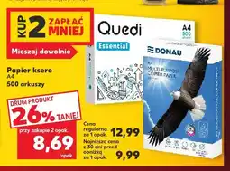 Kaufland Papier ksero A4 500 arkuszy Quedi Essential oferta