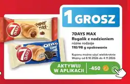 Kaufland Rogalik z nadzieniem 7Days Max oferta