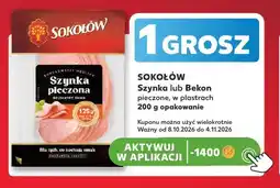 Kaufland Szynka pieczona w plastrach Sokołów oferta