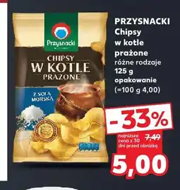 Kaufland Chipsy w kotle prażone Przysnacki oferta