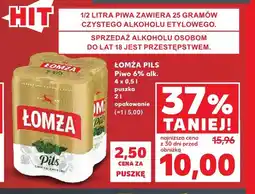 Kaufland Piwo Łomża Pils 4-pak oferta
