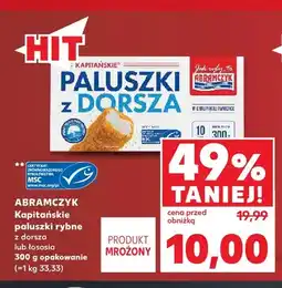 Kaufland Kapitańskie paluszki rybne z dorsza Abramczyk oferta