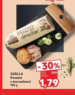 Kaufland Pasztet z borowikami Gzella oferta