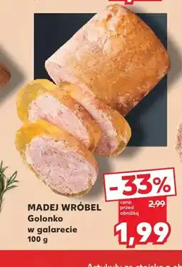Kaufland Golonko w galarecie Madej Wróbel oferta