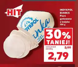 Kaufland Pierś gotowana z indyka Bianka Indykpol oferta