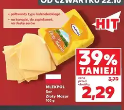 Kaufland Ser Złoty Mazur Mlekpol oferta