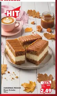 Kaufland Deser Krówka Cukiernia Michaś oferta