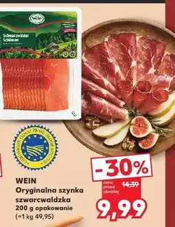 Kaufland Szynka szwarcwaldzka Wein oferta